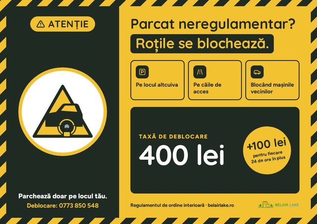 Blocare roți